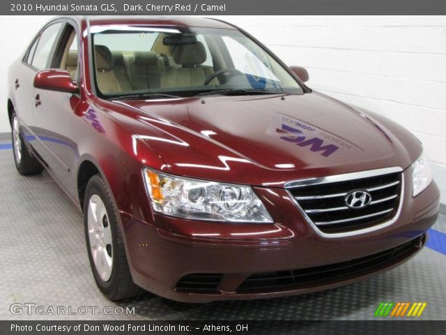 2010 Hyundai Sonata GLS in Dark Cherry Red