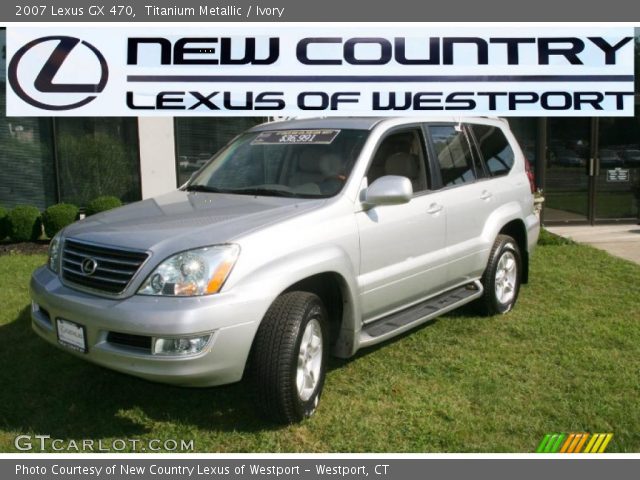 2007 Lexus GX 470 in Titanium Metallic
