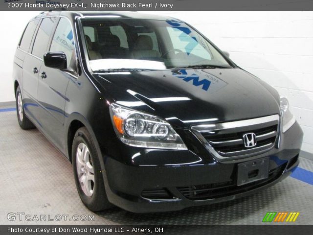 2007 Honda Odyssey EX-L in Nighthawk Black Pearl