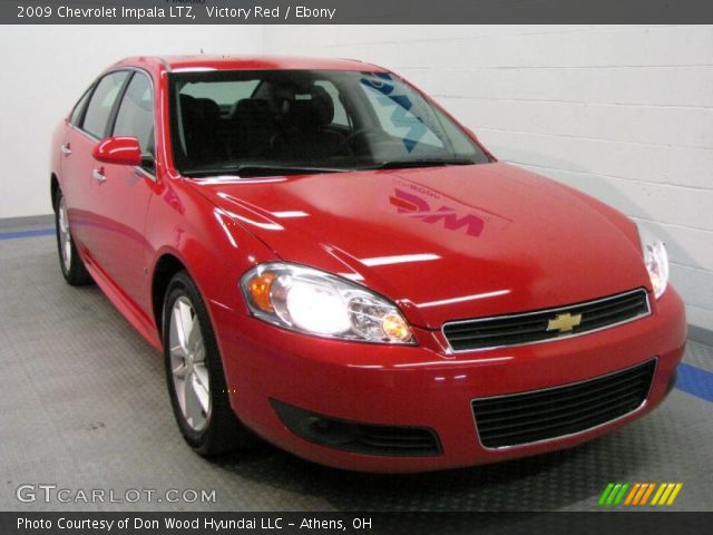 2009 Chevrolet Impala LTZ in Victory Red