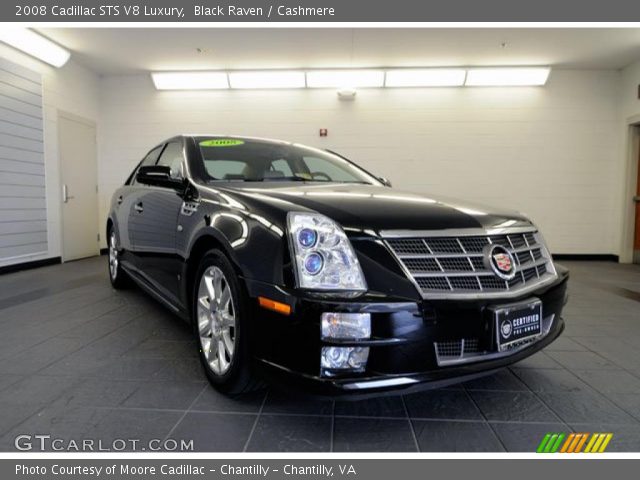2008 Cadillac STS V8 Luxury in Black Raven