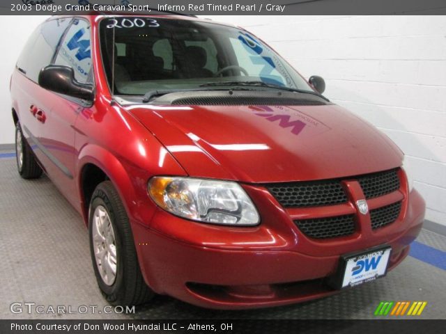 2003 Dodge Grand Caravan Sport in Inferno Red Tinted Pearl