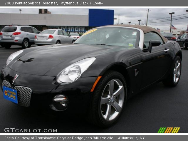 2008 Pontiac Solstice Roadster in Mysterious Black