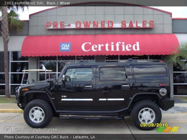 2003 Hummer H2 SUV in Black