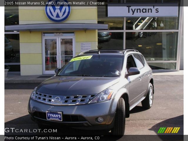 2005 Nissan Murano SL AWD in Platinum Metallic