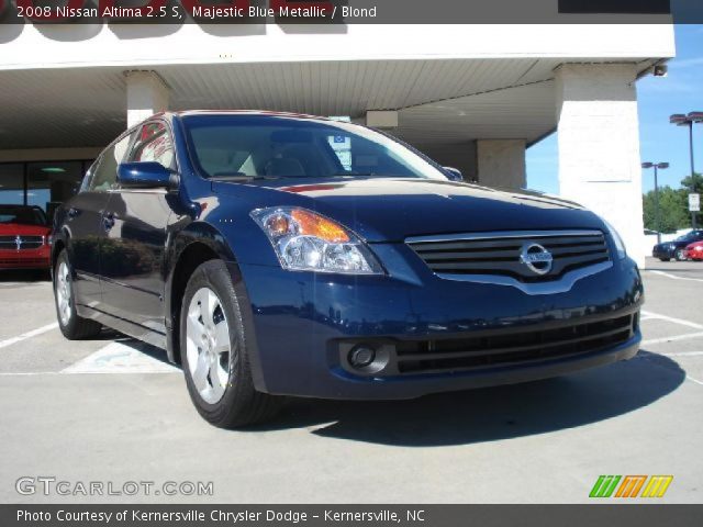 2008 Nissan Altima 2.5 S in Majestic Blue Metallic