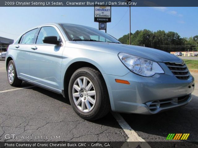 2009 Chrysler Sebring LX Sedan in Clearwater Blue Pearl