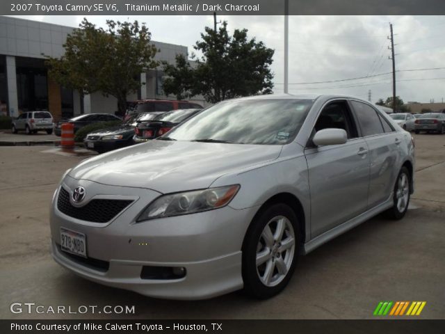 2007 Toyota Camry SE V6 in Titanium Metallic