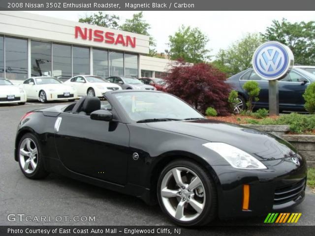 2008 Nissan 350Z Enthusiast Roadster in Magnetic Black