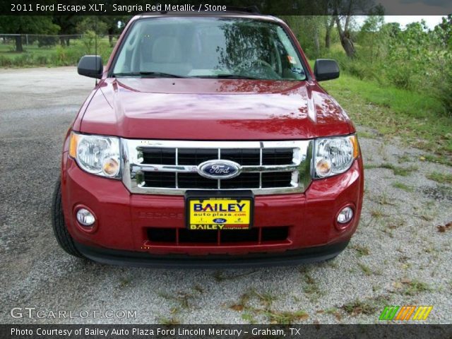 2011 Ford Escape XLT in Sangria Red Metallic