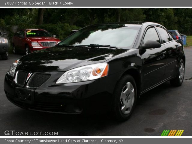 2007 Pontiac G6 Sedan in Black