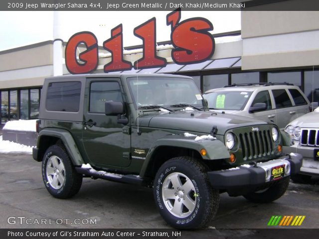 2009 Jeep Wrangler Sahara 4x4 in Jeep Green Metallic