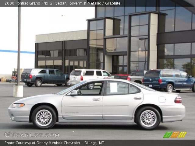 2000 Pontiac Grand Prix GT Sedan in Silvermist Metallic