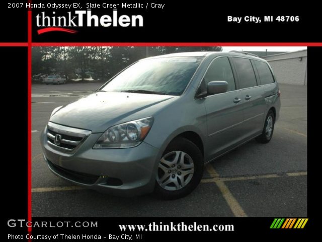 2007 Honda Odyssey EX in Slate Green Metallic