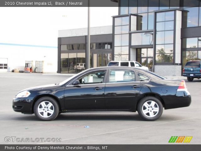 2010 Chevrolet Impala LS in Black