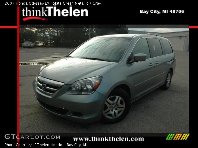 2007 Honda Odyssey EX in Slate Green Metallic