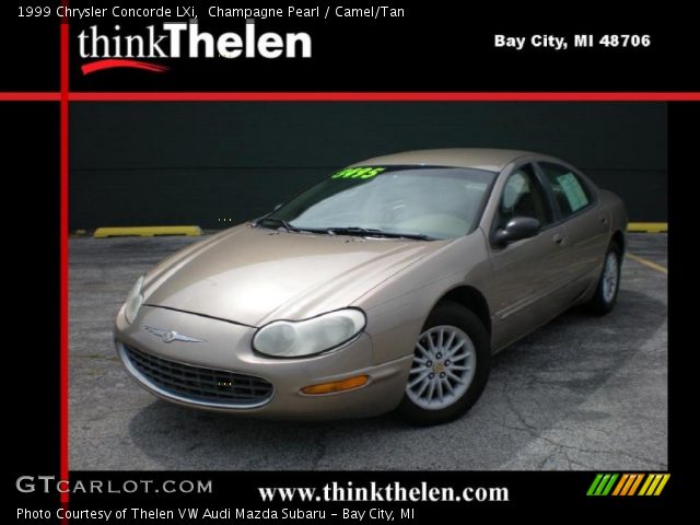 1999 Chrysler Concorde LXi in Champagne Pearl
