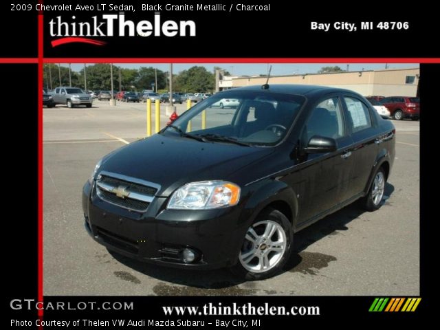 2009 Chevrolet Aveo LT Sedan in Black Granite Metallic