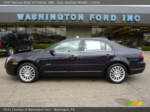 2007 Mercury Milan V6 Premier AWD in Dark Amethyst Metallic