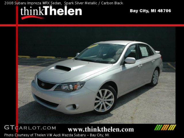 2008 Subaru Impreza WRX Sedan in Spark Silver Metallic