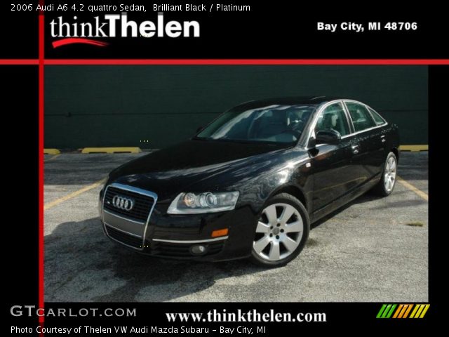 2006 Audi A6 4.2 quattro Sedan in Brilliant Black