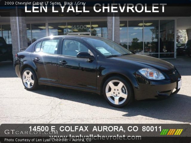 2009 Chevrolet Cobalt LT Sedan in Black