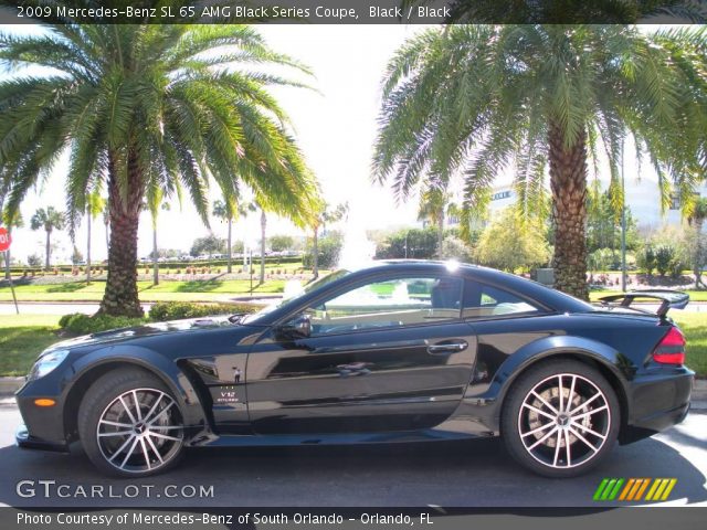 2009 Mercedes-Benz SL 65 AMG Black Series Coupe in Black