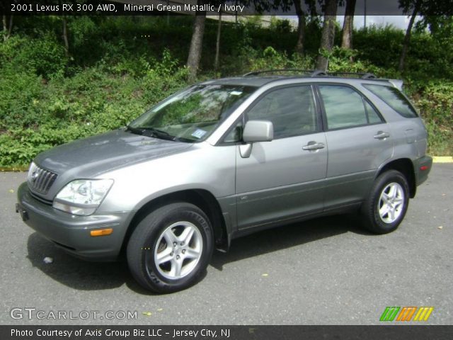 2001 Lexus RX 300 AWD in Mineral Green Metallic