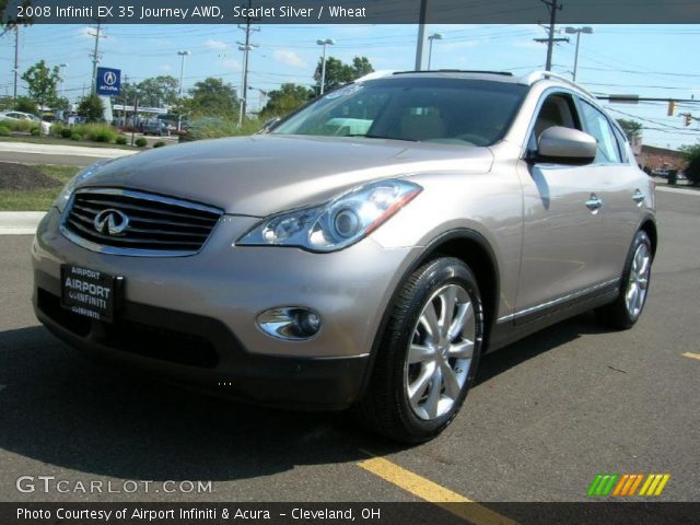 2008 Infiniti EX 35 Journey AWD in Scarlet Silver