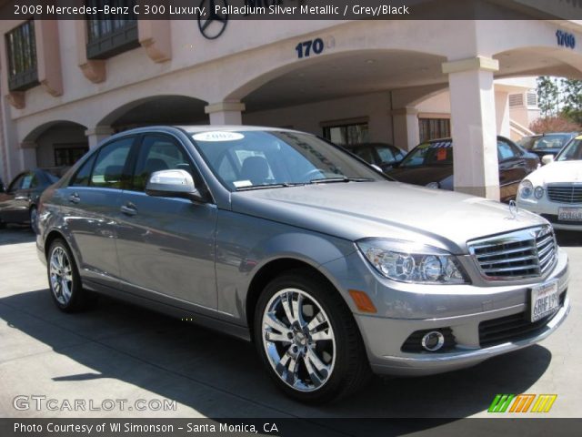 2008 Mercedes-Benz C 300 Luxury in Palladium Silver Metallic
