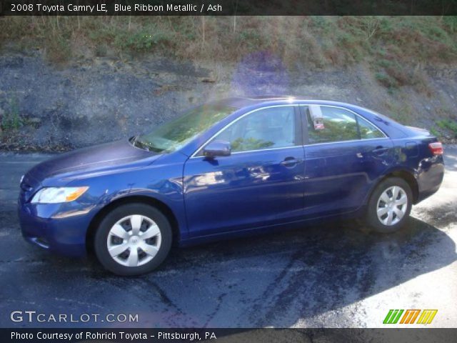 2008 Toyota Camry LE in Blue Ribbon Metallic