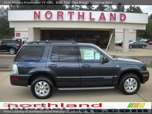 2010 Mercury Mountaineer V6 AWD in Black Pearl Slate Metallic