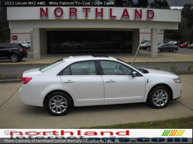 2011 Lincoln MKZ AWD in White Platinum Tri-Coat