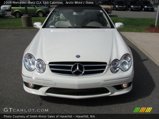 2008 Mercedes-Benz CLK 550 Cabriolet in Arctic White