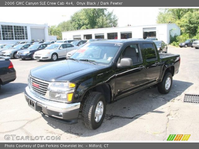 2006 GMC Canyon SLE Crew Cab 4x4 in Onyx Black