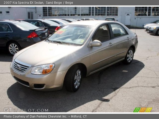 2007 Kia Spectra EX Sedan in Sand Beige