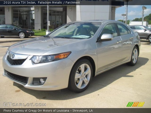 2010 Acura TSX Sedan in Palladium Metallic