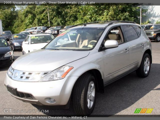 2005 Nissan Murano SL AWD in Sheer Silver Metallic