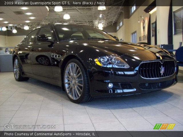 2009 Maserati Quattroporte Sport GT S in Nero (Black)