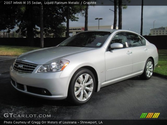 2007 Infiniti M 35 Sedan in Liquid Platinum Metallic