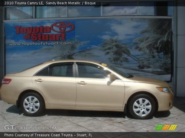 2010 Toyota Camry LE in Sandy Beach Metallic