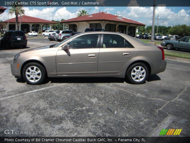 2007 Cadillac CTS Sport Sedan in Gold Mist