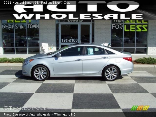 2011 Hyundai Sonata SE in Radiant Silver