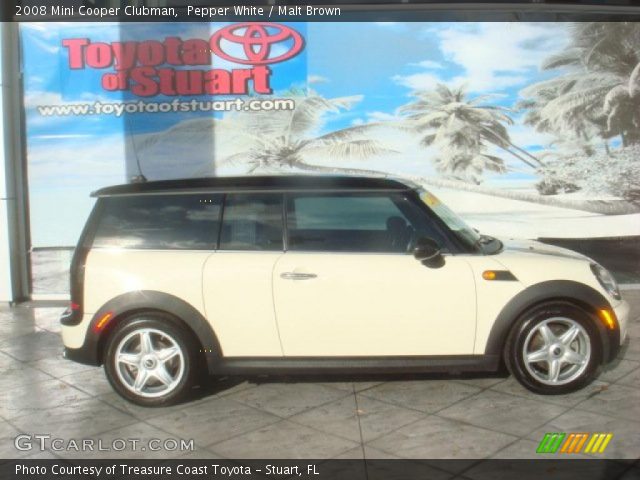 2008 Mini Cooper Clubman in Pepper White