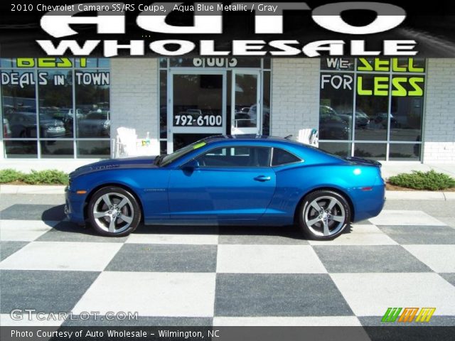 2010 Chevrolet Camaro SS/RS Coupe in Aqua Blue Metallic