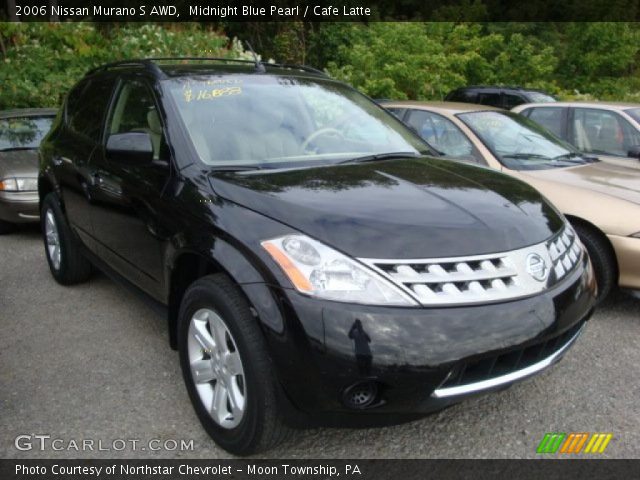 2006 Nissan Murano S AWD in Midnight Blue Pearl