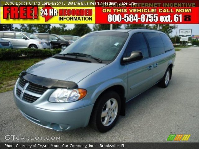 2006 Dodge Grand Caravan SXT in Butane Blue Pearl