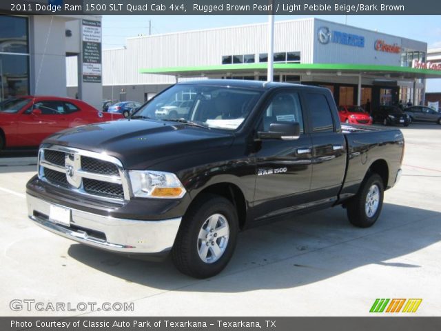2011 Dodge Ram 1500 SLT Quad Cab 4x4 in Rugged Brown Pearl