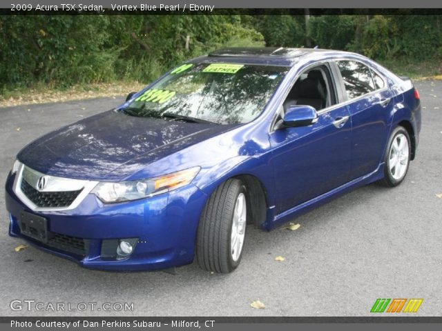 2009 Acura TSX Sedan in Vortex Blue Pearl