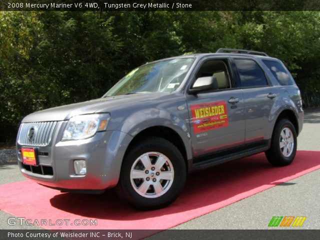 2008 Mercury Mariner V6 4WD in Tungsten Grey Metallic